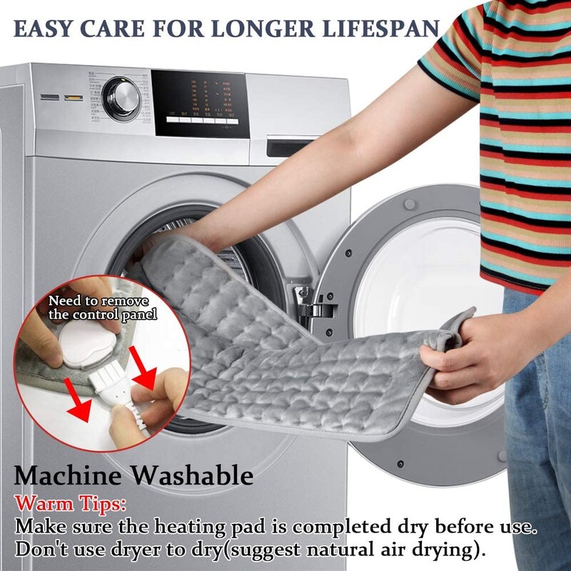 Ηλεκτρικό μαξιλαράκι ώμου Αυχένας ώμου Πίσω πόδι Ανακούφιση από τον πόνο Φυσιοθεραπεία Χειμερινός θερμαντήρας Χρονισμένος έλεγχος θερμοκρασίας Κουβέρτα θέρμανσης Ματ