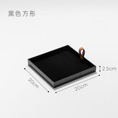 Epeiushome Desktop Δίσκος Αρωματοθεραπείας Είσοδος Κλειδί Κουτί αποθήκευσης Φινίρισμα Δίσκος αρώματος Cosmetic Leather Handler