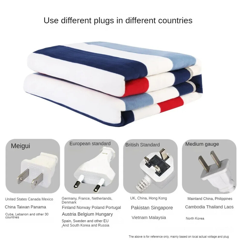 110V-220V turvalisus plüüs elektriline tekk voodi termostaat elektriline madrats pehme elektriline soojendus tekk soojem soojendus vaip