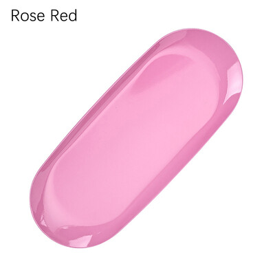 Δίσκος κοσμημάτων από ανοξείδωτο ατσάλι Επιτραπέζιος δίσκος αποθήκευσης καλλυντικών μεταλλικός δίσκος κοσμημάτων