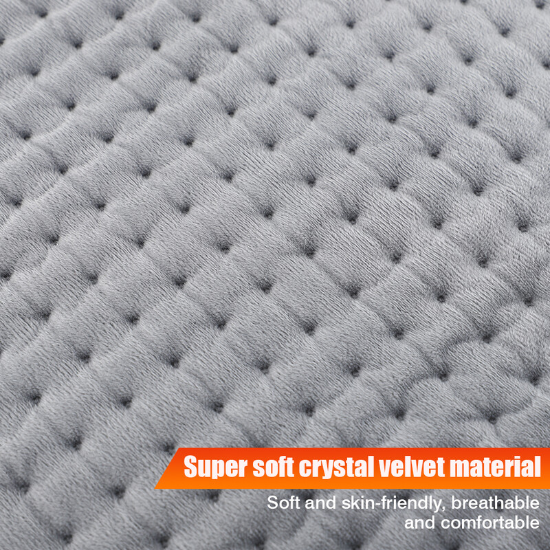 Pad de încălzire electrică multifuncțională de 50*100 catifea, prietenoasă cu pielea, controlul temperaturii, constantă, caldă, comprimare, ține la rece.