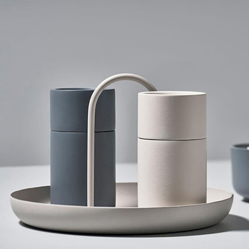 Põhjamaade ümmargune kandik käepidemega kaasaskantav kaelakee ehted lauaarvuti kodukaunistusalus Mitmesugused käepidemed käepidemega elutuba köögi hoiualus