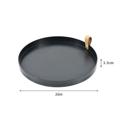 1 tk Lihtne ühevärviline ümmargune hoiualus Kaasaskantav magamistoa laud Dekoratiivkosmeetika Ehted Mitmesugused vitriinide korraldaja