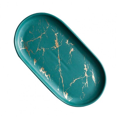 Vastupidav suurepärane ovaalne hoiualus Seebirätikute parfüümihoidja Keraamika Ovaalne hoiualus, mida on lihtne kodus puhastada