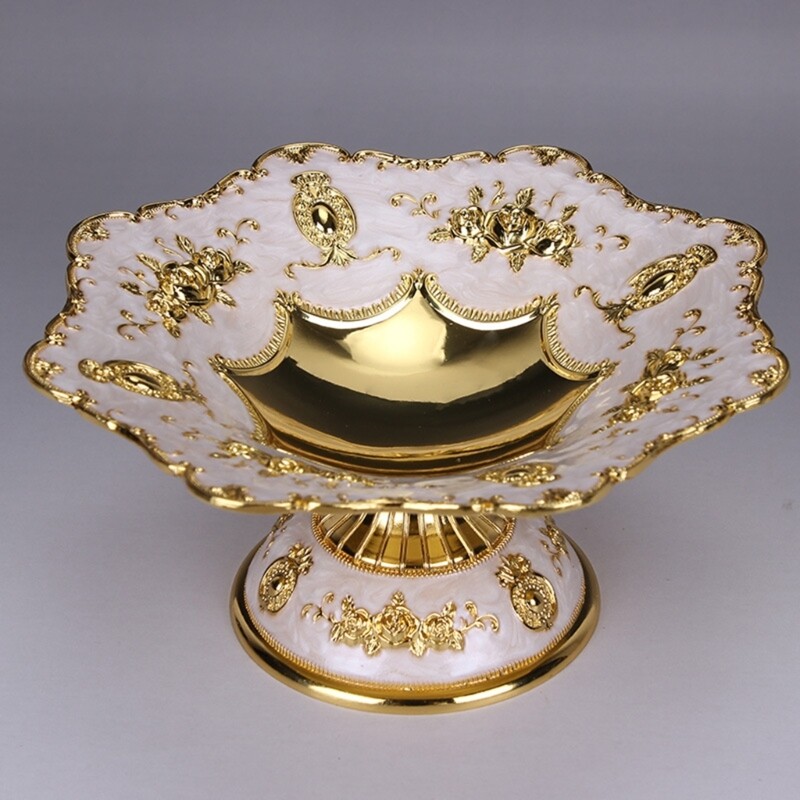 Vintage lauasuupistete kandik Kuivatatud puuviljataldrik kommid puuviljapähklikauss nipsasjakeste taldrik Teealus Retro ehete vitriin KXRE