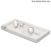 Marmorist mustriga vaigualus Libisemiskindel ristkülikukujuline plaat Vannitoa seebi šampooni hoiualus Kodukaunistuse kosmeetikavahend