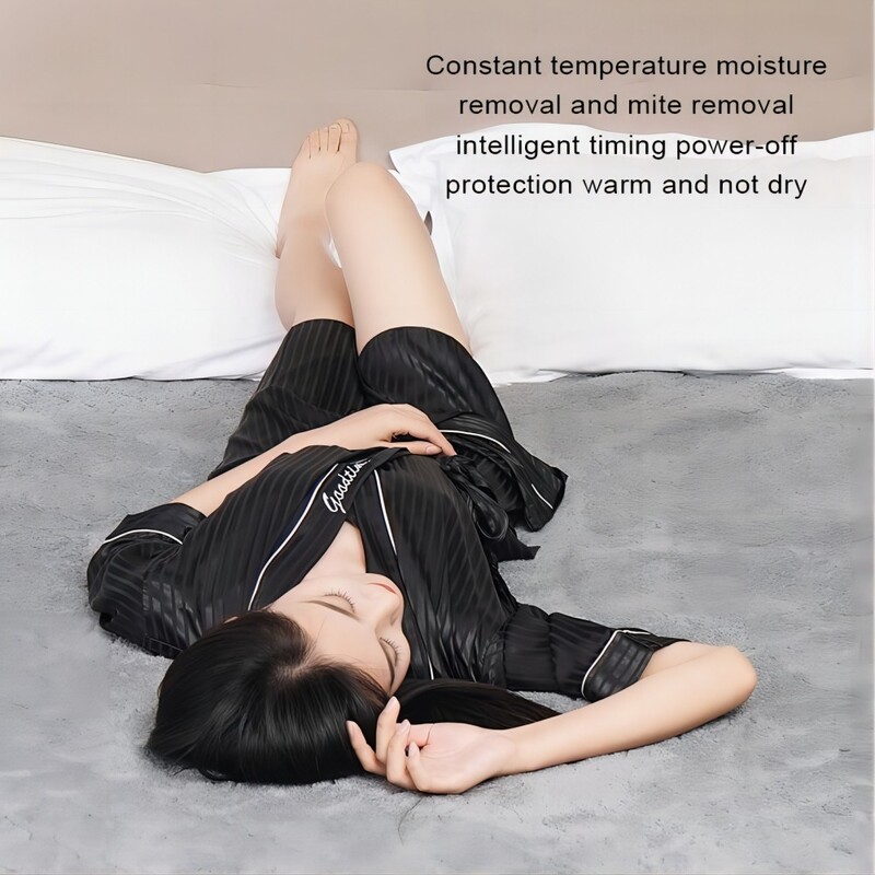 RUIANBAO soojendusega tekk, pehme 2-kihiline flanellist elektritekk 3 soojendusastme ja ajastusfunktsiooniga, masinpestav