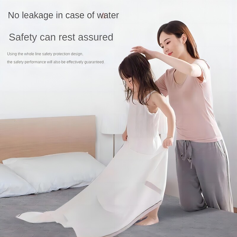 RUIANBAO soojendusega tekk, pehme 2-kihiline flanellist elektritekk 3 soojendusastme ja ajastusfunktsiooniga, masinpestav