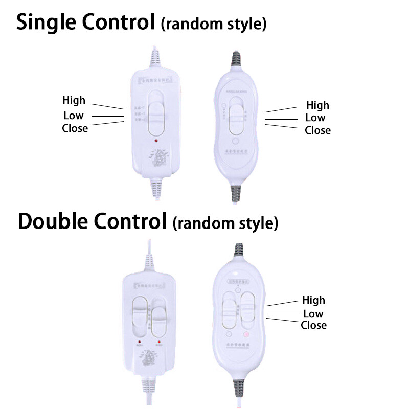Elektritekk 150x180cm 220/110V paksem soojendus soojendusega tekk Madrats Termostaat elektriline soojendustekk Talvevoodi soojem