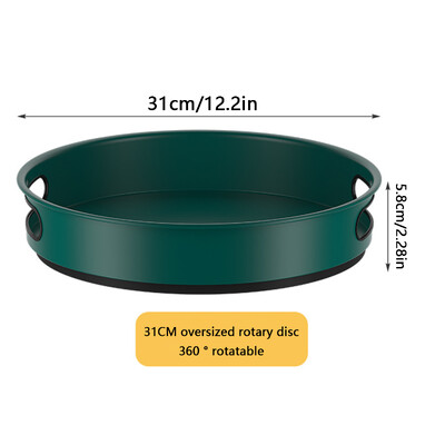Περιστρεφόμενη θήκη μπαχαρικών από ανοξείδωτο χάλυβα 360 περιστρεφόμενη θήκη για αποθήκευση κουζίνας