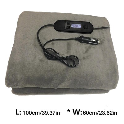 12V auto elektriline soojendusega tekk Energiasääst soe sügis talv auto elektritekk soojendus haagismaastur veoauto 100*60cm