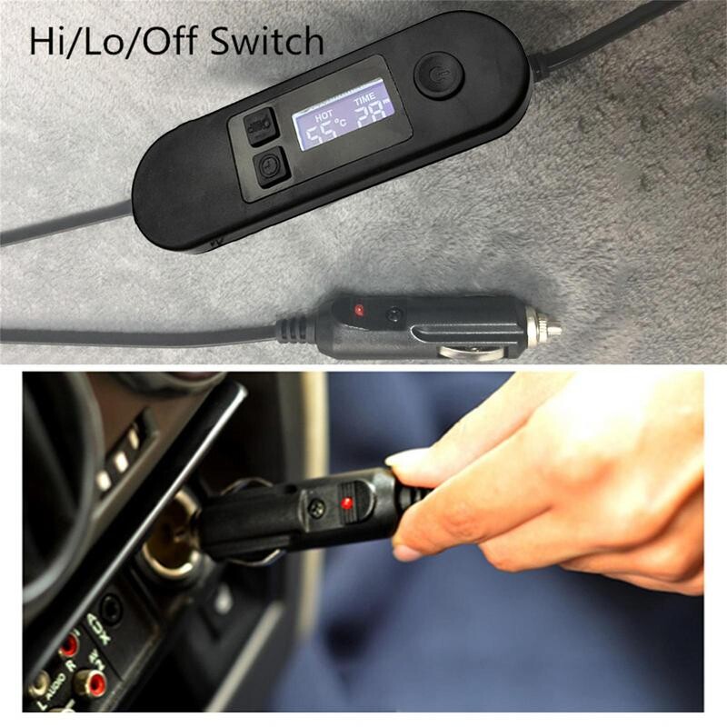 12V auto električna grijana deka ušteda energije topla jesen zima auto električna deka grijanje RV SUV kamion 100*60cm