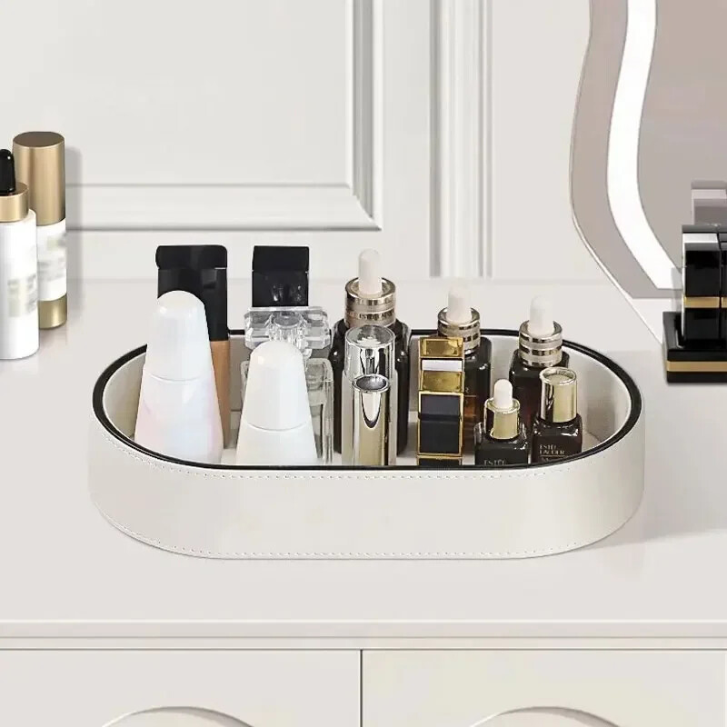 Hoiukast Võtmeplaat Täringuraha Rahakott Mündid Kandik Ehted Kosmeetika Organisaatorikarp Kodu Elutoakaunistus PU-nahast töölaud