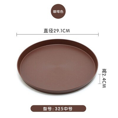 Σκανδιναβικό στυλ Πλαστικός στρογγυλός δίσκος Παχύ πιάτο κέικ ψωμιού Οικιακός δίσκος τσαγιού κατά του ζεματίσματος Πολυλειτουργικός δίσκος φρούτων κουζίνας