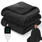 Elektriline soojendustekk pestav kahekihiline automaatne temperatuuri reguleerimise flanell elektriline tekk talvekeha soojendaja