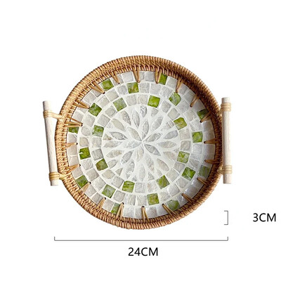 Rotangist kandikutaldrikud Pärastlõunatee kandik toidu serveerimiseks Toidutaldriku serveerimiseks suupisteroog Magustoit Puuviljad Kuivad maiustused Kook Avaleht