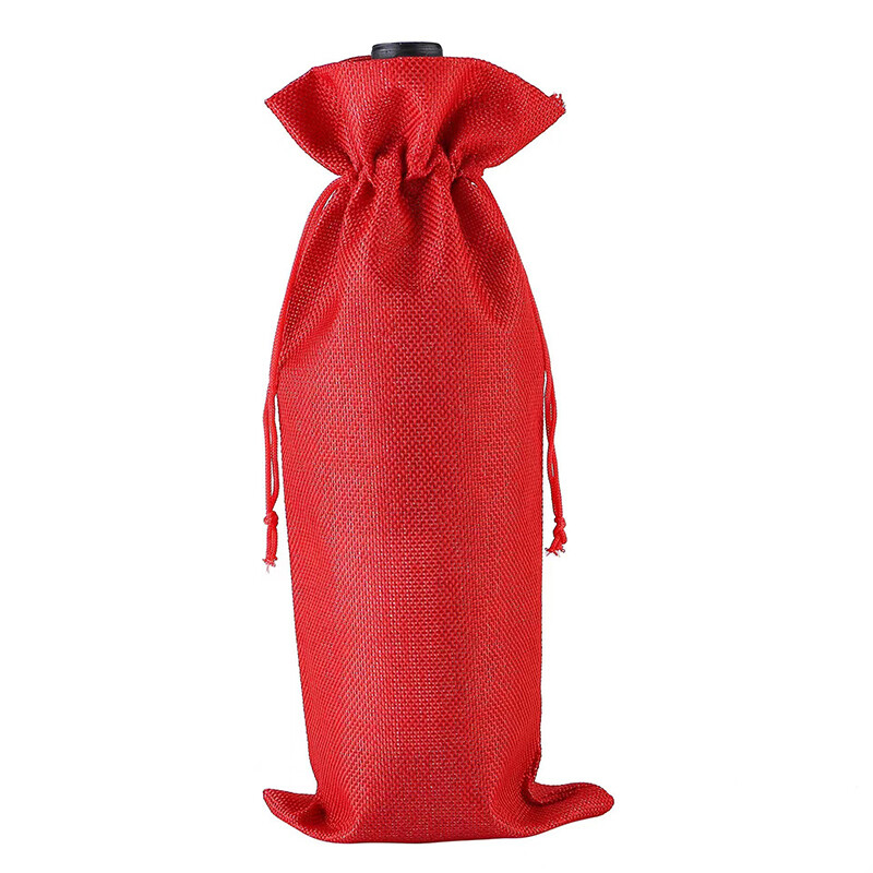 Punase veini pudeli kaaned Veinikotid Kingitusšampanjakotid kotikeste pakkekotid Pulmapeokaunistusteks Veini hoiukotid