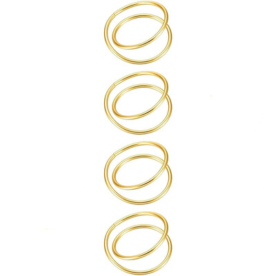 Peen kuldne salvrätikusõrmus Metallist salvrätikusõrmus pulmapeo õhtusöögiks Hotelli lauakaunistuseks salvrätikuhoidja