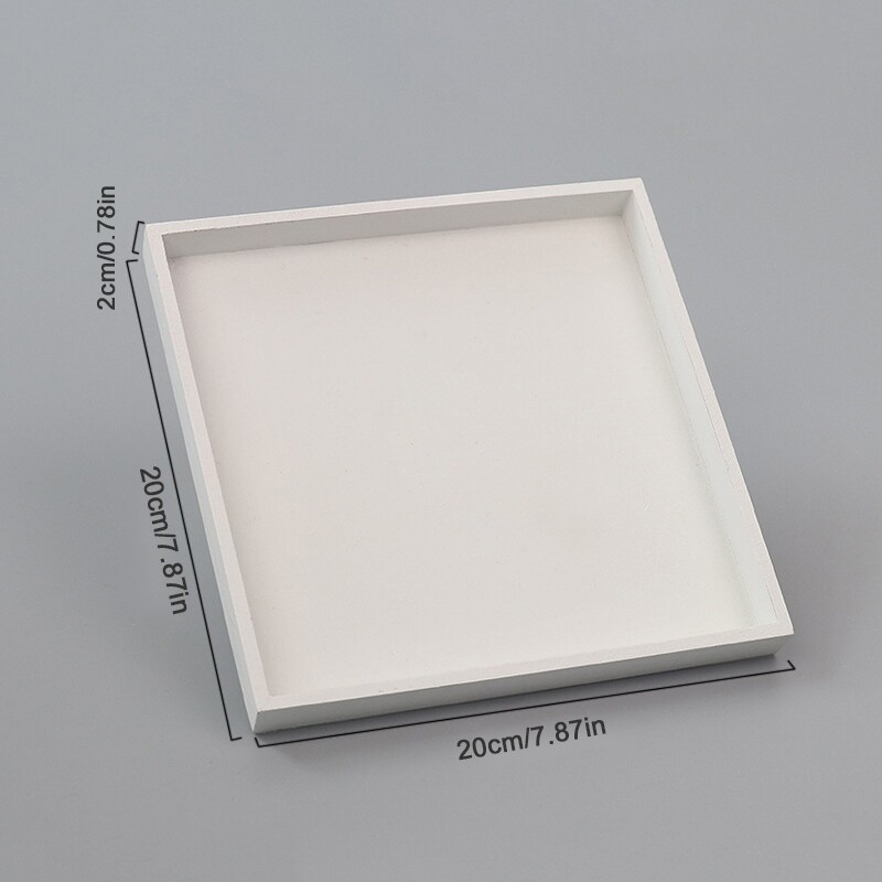 Valge puidust hoiualus tasside lauanõude jaoks Puuviljatoit Postkaart Kirjatarbed Sorteerimistaldrik Kosmeetikavahend kodu elutuppa