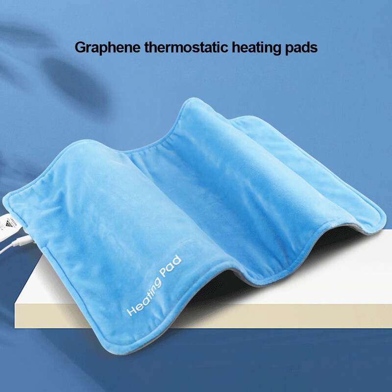 Elektriline soojendusega padi 50x30cm füsioteraapia tekk 5V pestavad termotekid õla-põlve seljavalu leevendamiseks