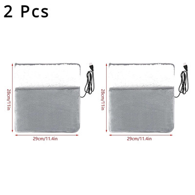 Talvine USB-laadimisega kaasaskantav flanellist jalasoojendaja, elektriline jalasoojenduspadi, universaalne pehme plüüsist pestav majapidamisseade küttekeha jaoks