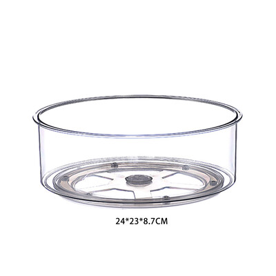 Въртящ се държач за органайзер за кухненски подправки Акрилен шкаф Въртяща се поставка за подправки Въртящ се органайзер Въртящ се органайзер за въртяща се маса