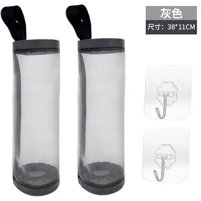 2tk Kodune toidupoe kotihoidja seinakinnitus kilekotihoidja jaotur Rippuv Hoiu prügikott Prügikott Köögi prügikoristaja