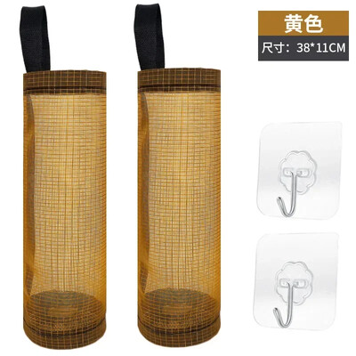 2tk Kodune toidupoe kotihoidja seinakinnitus kilekotihoidja jaotur Rippuv Hoiu prügikott Prügikott Köögi prügikoristaja