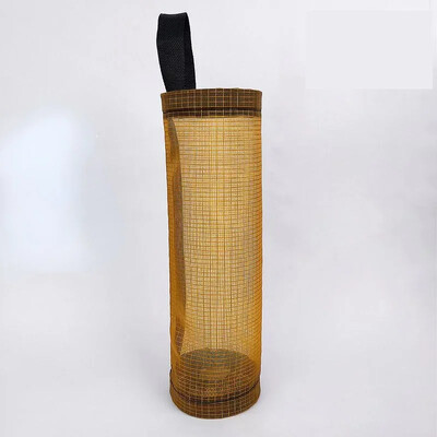 Домашен държач за хранителни стоки Поставка за стена Поставка за найлонови торби Диспенсер Висящо съхранение Кошче за боклук Торба за боклук Кухненски организатор за боклук