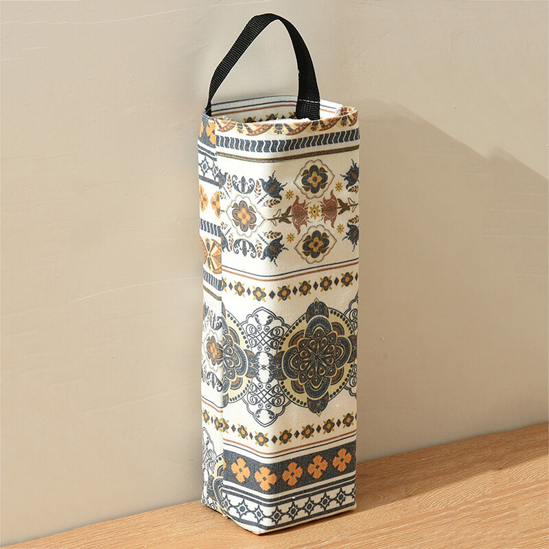 Висящи торби за съхранение Организатор за боклук Държач за найлонови торби Организиране на висящи кухненски боклук Събиране Съхранение Консумативи