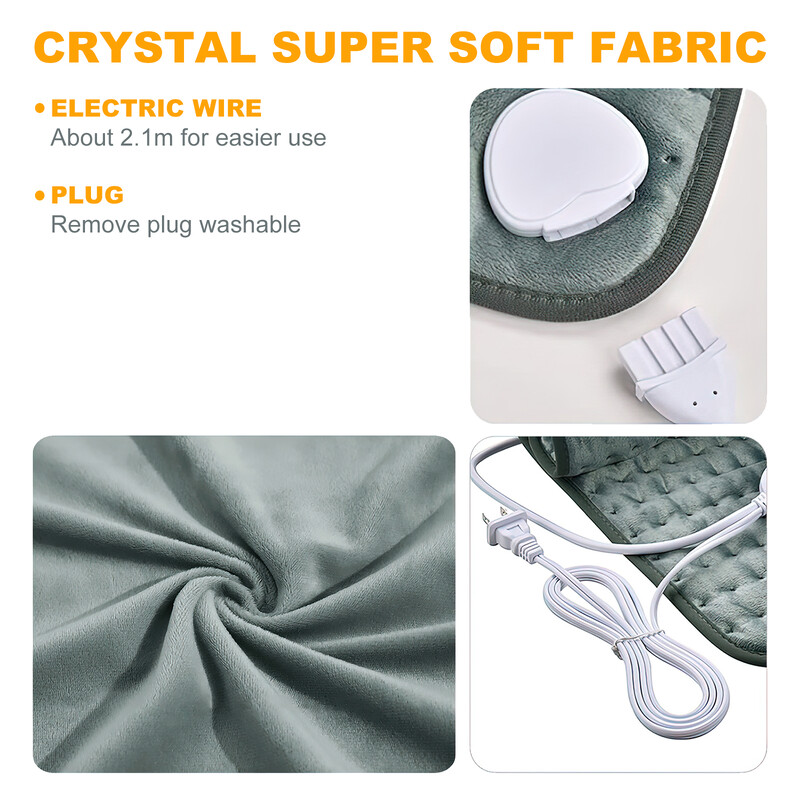 Elektriline soojenduspadi tekk taimeriga füsioteraapia soojenduspadi õla-kaela seljaosa lülisamba jalgade valu leevendamiseks talvel soe