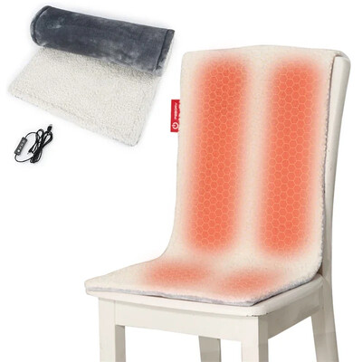 Θερμαινόμενο μαξιλάρι καθίσματος USB Φορητό θερμαντήρα Αξεσουάρ μαξιλαριού χαλιού καθίσματος Μαξιλάρι θέρμανσης για κατοικίδια για καρέκλα γραφείου υπνοδωματίου που διατηρείται ζεστή