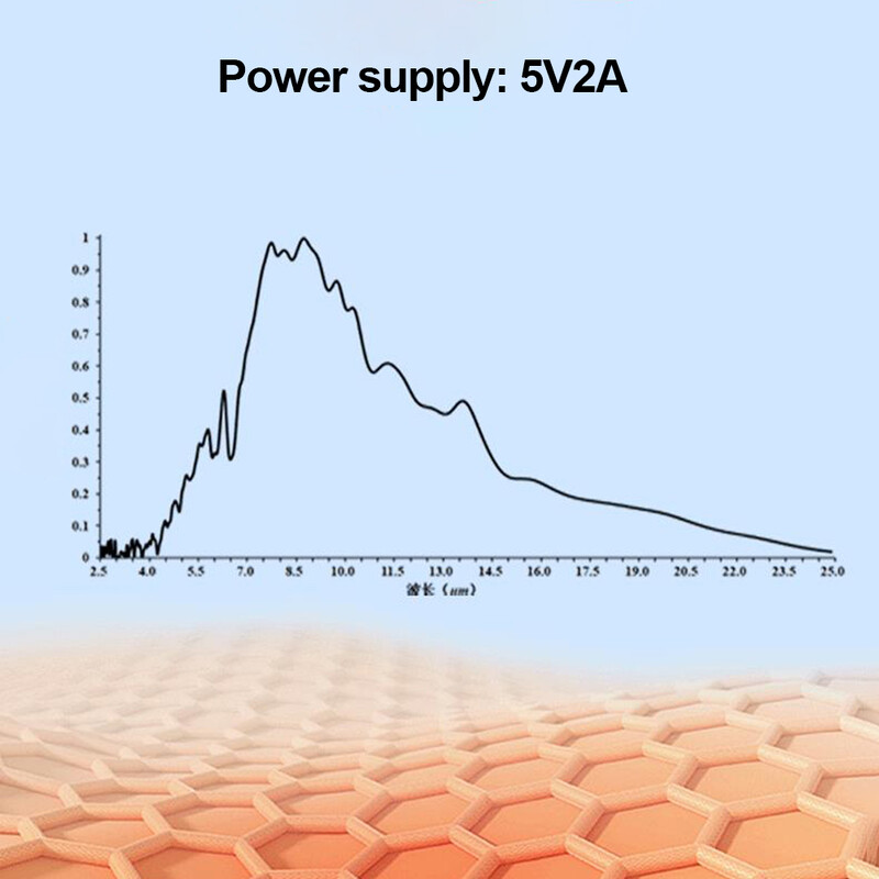 Elektriline soojenduspadi 50x30cm Füsioteraapia tekk Pestavad termotekid õla-põlve seljavalu leevendamiseks
