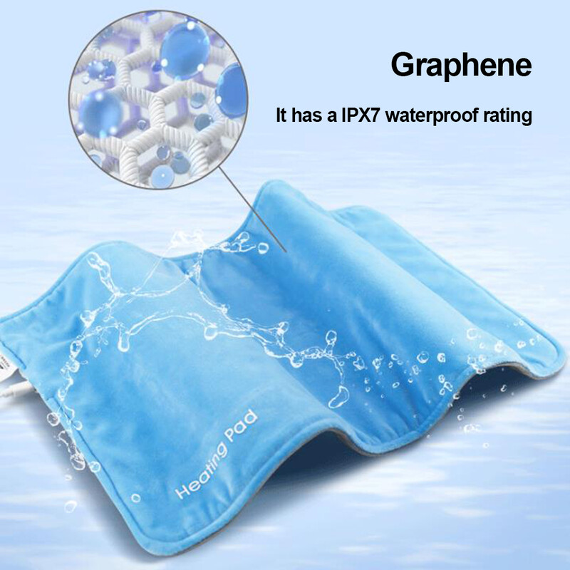 Elektriline soojenduspadi 50x30cm Füsioteraapia tekk Pestavad termotekid õla-põlve seljavalu leevendamiseks