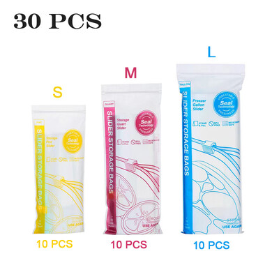 Korduvkasutatavad toiduainete säilituskotid BPA-vabad sügavkülmakotid Lekkekindel värske tihendikott Tõmblukuga säilituskotid