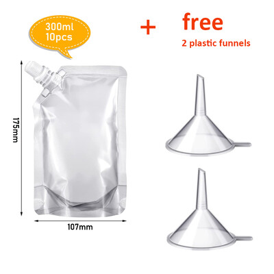 30 komplekti 100–500 ml reisisäilituskott tilakotid Suletud mahla hoiustamisjoogid jääkülma joogi annuse kalorite kontrollkott