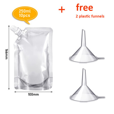 30 komplekti 100–500 ml reisisäilituskott tilakotid Suletud mahla hoiustamisjoogid jääkülma joogi annuse kalorite kontrollkott