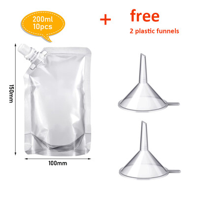 30 komplekti 100–500 ml reisisäilituskott tilakotid Suletud mahla hoiustamisjoogid jääkülma joogi annuse kalorite kontrollkott