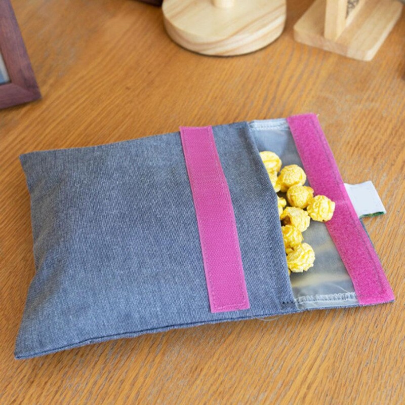 Сандвич Снек чанта за многократна употреба, миеща се водоустойчива, преносима чанта за хляб за обяд, многофункционална торбичка за съхранение на храна с плодове, контейнер, нов