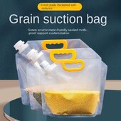 Kodumajapidamises kasutatavad toiduained, suure läbimõõduga suletud koti tila, kott Köögitarbed Teravilja säilituskott Toidu pakendamine Köögitarvikud