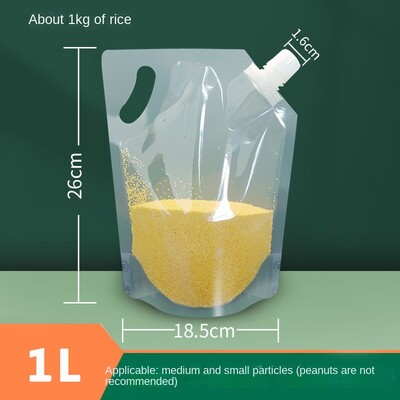 Kodumajapidamises kasutatavad toiduained, suure läbimõõduga suletud koti tila, kott Köögitarbed Teravilja säilituskott Toidu pakendamine Köögitarvikud