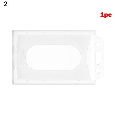 1/3 бр. Унисекс нов протектор за многократна употреба Офис Училищен значка Работни притежатели на карти Ръкав за карти Име на карта Калъф за лична карта