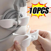 1/5/10PCS Органайзер за телени кабели Държач за уреди Щепсел Кухня Офис Домашен кабел Управление на данни Клетка Кабел за съхранение Линия Щипки