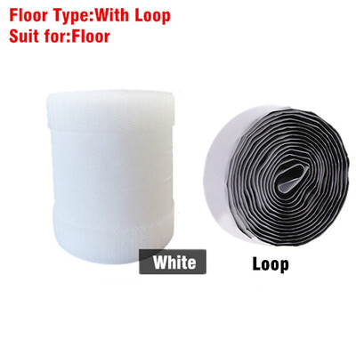 1M Капак за кабел Найлонов протектор за лепкава тел Подово одеяло Многократно използваема тръба за кабел за управление за под/килим/багажник/бюро