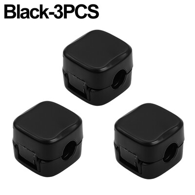 1/12 tk magnetkaabliklambrid, ruudukujuline magnetihoidja, traatjuhtme korraldaja kahepoolse kleeplindiga kodukontori hoiutööriistad