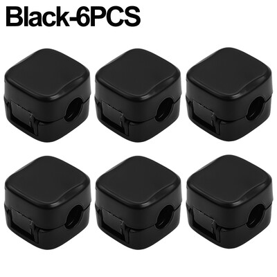 1/12 tk magnetkaabliklambrid, ruudukujuline magnetihoidja, traatjuhtme korraldaja kahepoolse kleeplindiga kodukontori hoiutööriistad