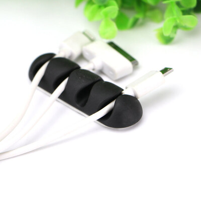 2 tk silikageeli riiulirest värviline kaablikerija hoiustamisseade kaabli koguja tööriistahoidik peakomplekti traadi mähisega kaabli südamik