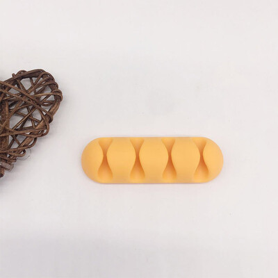 2 tk silikageeli riiulirest värviline kaablikerija hoiustamisseade kaabli koguja tööriistahoidik peakomplekti traadi mähisega kaabli südamik