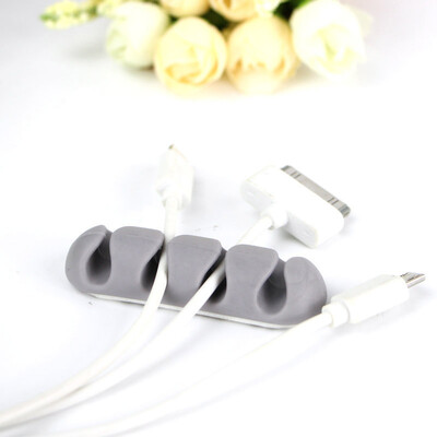 2 tk silikageeli riiulirest värviline kaablikerija hoiustamisseade kaabli koguja tööriistahoidik peakomplekti traadi mähisega kaabli südamik