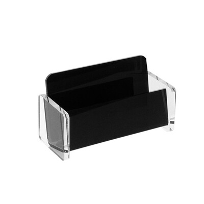 Ακρυλική βάση επαγγελματικής κάρτας Creative Desktop Name Card Storage Card Display Stand χωράει 50-70 επαγγελματικές κάρτες Αναλώσιμα γραφείου